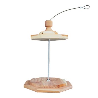 Image showing  Amish Made Cedar Stacker Bird Feeder