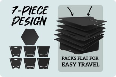 Image showing  Portable Large Fire Pit