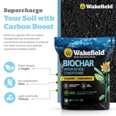 Image showing  4 qt. Biochar with CarbonBoost