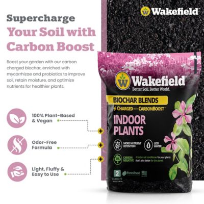 Image showing 7 th Wakefield BioChar 2 qt. Biochar for Indoor Plants