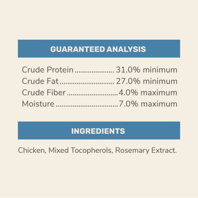 Image showing  Chicken Bites High-Protein Freeze-Dried Dog Treats, 4.4 oz.