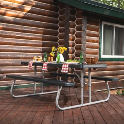 Image showing  6 ft. Classic Folding Picnic Table