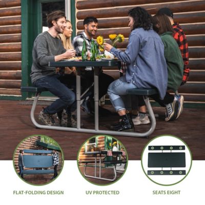 Image showing  6 ft. Classic Folding Picnic Table