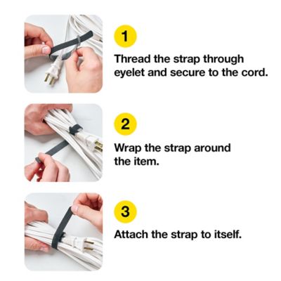Image showing  Self-Gripping Cable Ties, A450-CT-9BL