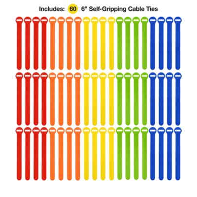 Image showing  Self-Gripping Cable Ties, A460-CT-6MC