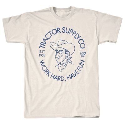 Tractor Supply Men's Round Short-Sleeve Graphic T-Shirt, Natural