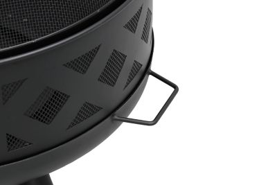 Image showing  31.5 in. 3-in-1 Triple Function Design Outdoor Wood-Burning Bowl Fire Pit, Low Smoke Fire Pit, Bonfire Fire Pit