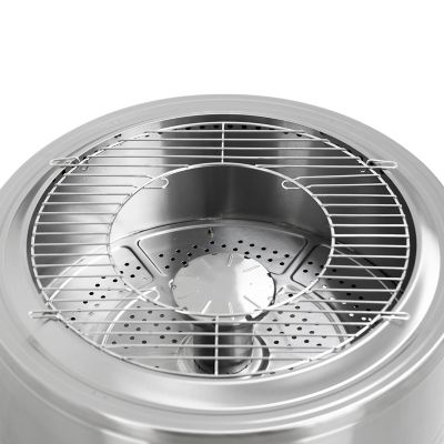 Image showing 5 th HeatMaxx 27 in. Smokeless Wood-Burning Fire Pit, Low Smoke Bonfire Fire Pit, Wood Burning Pellet Firepits, Stainless Steel