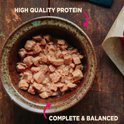 Image showing  Natural Grain Free Small Breed Mini Meals Wet Dog Food, Chunky Chicken & Tuna Dinner in Gravy, 3-Ounce Pouch