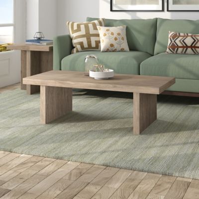 Image showing  Soren Rectangle Coffee Table, Natural Wood
