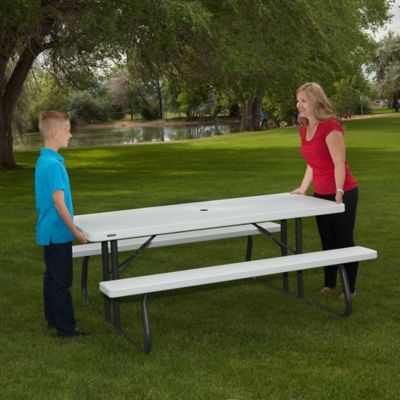 Image showing  6 ft. Classic Folding Picnic Table