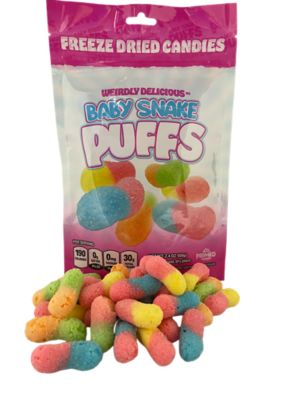 Image showing  Baby Snake Puffs Candy, 2.4 oz.