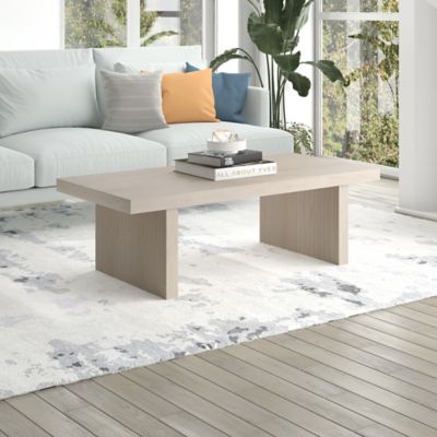 Image showing  Soren Rectangle Coffee Table, Natural Wood