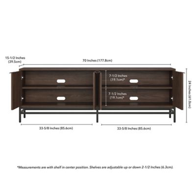 Image showing 6 th Hudson&Canal Montello TV Stand for TVs Up to 78 in.