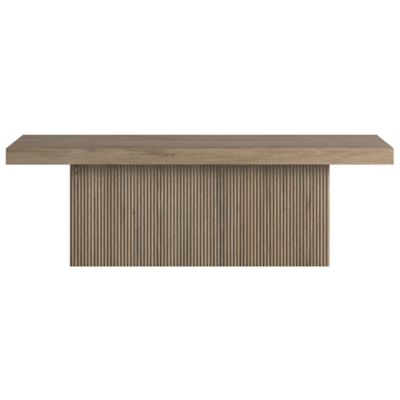 Image showing  Torren Rectangular Coffee Table, Natural Wood