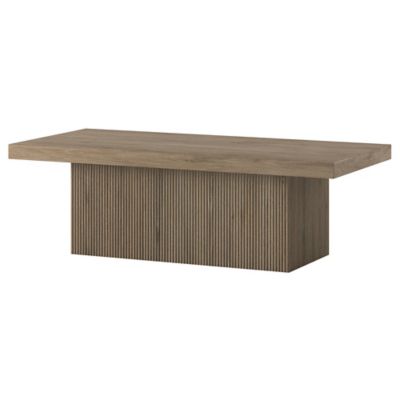 Image showing  Torren Rectangular Coffee Table, Natural Wood