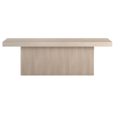 Image showing 1 th Hudson&Canal Torren Rectangular Coffee Table, Natural Wood