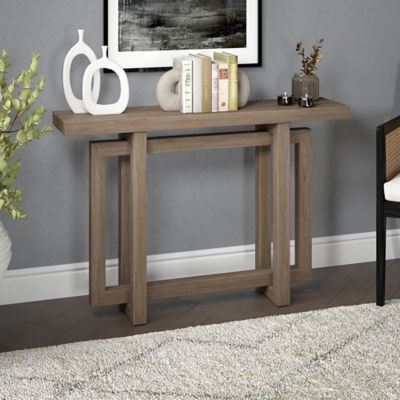 Image showing  Breslow Console Table, 44 in., Natural Wood