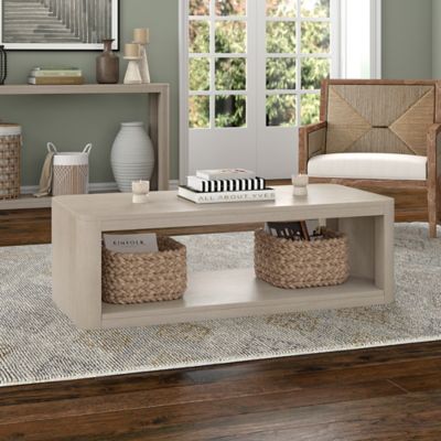Image showing  Kellan Rectangular Coffee Table, Natural Wood