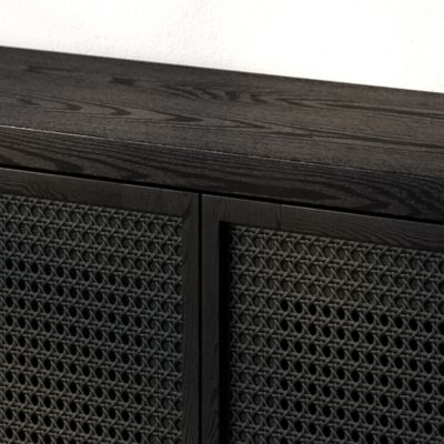 Image showing 7 th Hudson&Canal Pryce TV Stand for TVs Up to 78 in., Black