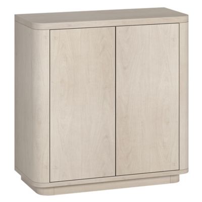 Image showing  32 in. W x 27.75 in. H x 14 in. D Plympton Accent Cabinet, Alder White