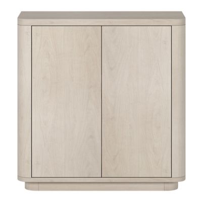 Image showing  32 in. W x 27.75 in. H x 14 in. D Plympton Accent Cabinet, Alder White