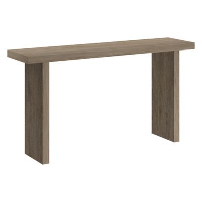 Hudson&Canal Soren Console Table, Natural Wood