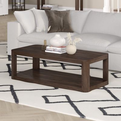 Image showing  Stellan Rectangle Coffee Table, Natural Wood