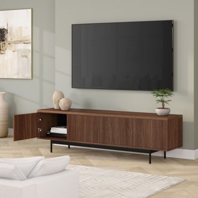 Image showing 8 th Hudson&Canal Whitman TV Stand for TVs Up to 75 in.