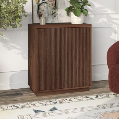Image showing  32 in. W x 27.75 in. H x 14 in. D Alston Accent Cabinet, Walnut