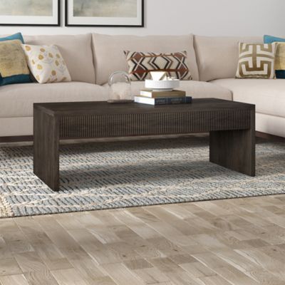 Image showing  Lawrence Rectangular Coffee Table, Brown