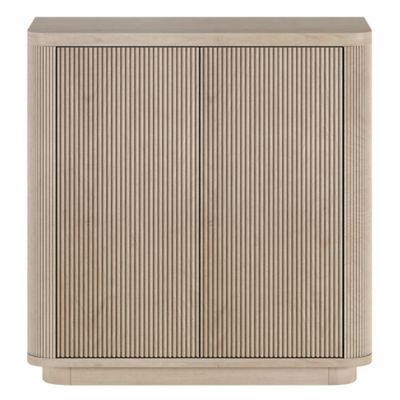 Image showing  32 in. W x 31.5 in. H x 14 in. D Easton Accent Cabinet, Alder White