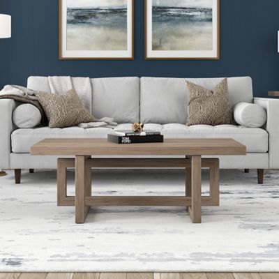 Image showing  Breslow Rectangle Coffee Table, 47 in., Natural Wood