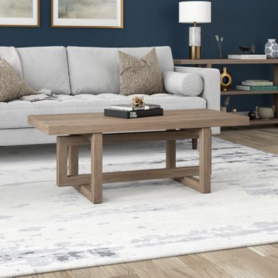 Image showing  Breslow Rectangle Coffee Table, 47 in., Natural Wood