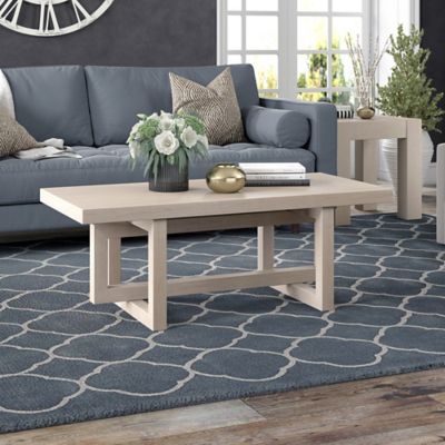 Image showing  Breslow Rectangle Coffee Table, 47 in., Natural Wood