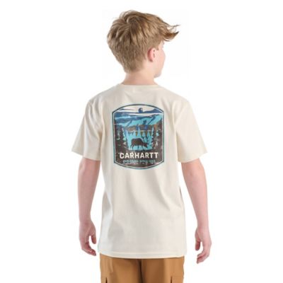 Carhartt Kids' Short-Sleeve Deer Pocket T-Shirt