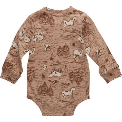 Image showing  Long-Sleeve Pocket Bodysuit for Babies, Nomad