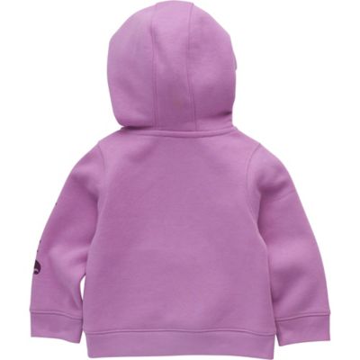 Image showing  Kids Long-Sleeve Half-Zip Sweatshirt, Crocus