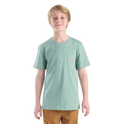 Image showing 1 th Carhartt Kids' Short-Sleeve Vehicle Pocket T-Shirt