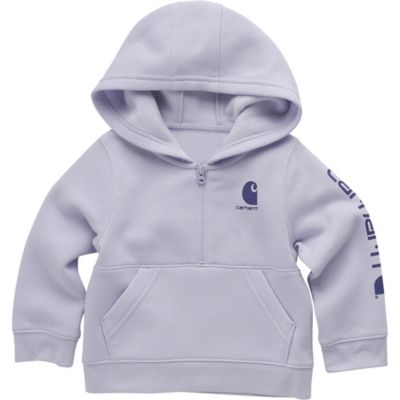 Carhartt Kids' Long-Sleeve Half-Zip Sweatshirt