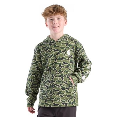Carhartt Kids' Long-Sleeve Camo Graphic Sweatshirt