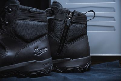 Image showing 6 th Danner Men's Sonic Side-Zip 6 in. Black Danner Dry Shoes