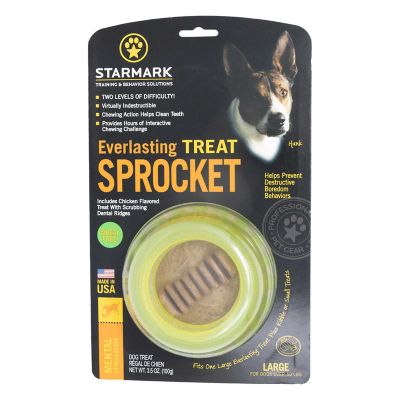 Image showing 5 th Starmark Everlasting Treat Sprocket for Large Dogs