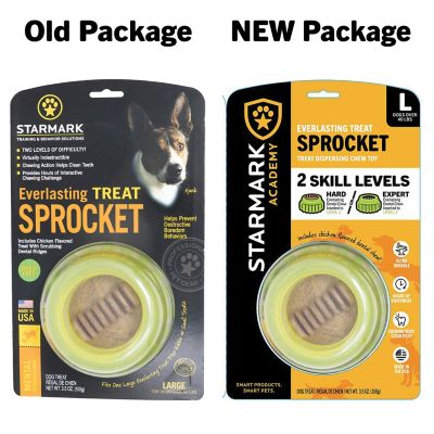 Image showing 6 th Starmark Everlasting Treat Sprocket for Large Dogs