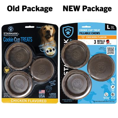 Image showing  Cookie Cup Treats for Large Dogs