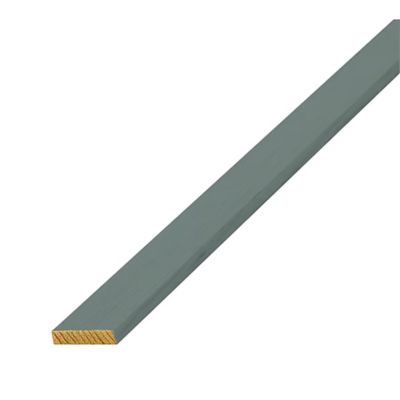 Timeline Flat Trim, 1/4 in. x 1 in. x 5 ft., Sage
