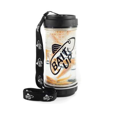 Image showing  Live Bait Container Dual-lid Design, Floating Basket, Durable & Clear for Easy Acess, Keeps Bait Fresh, DPBU6279