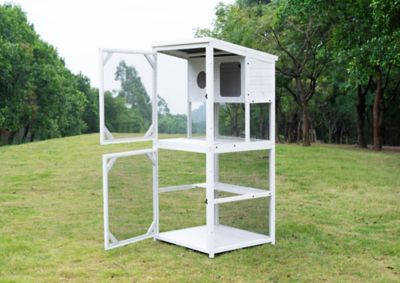 Image showing  Modern Indoor/Outdoor Cat Habitat