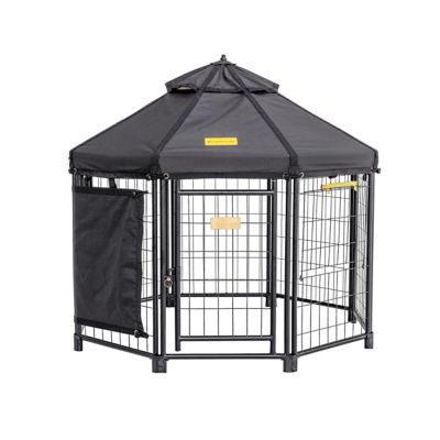 Image showing 5 th Win World 4 ft. Pet Gazebo, Black