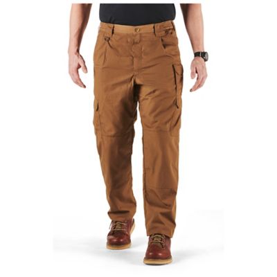 Blue Mountain Men's Relaxed Fit Mid-Rise 5-Pocket Canvas